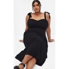 Women's Plus Size Penny Dress - black | CITY CHIC - 3 of 4