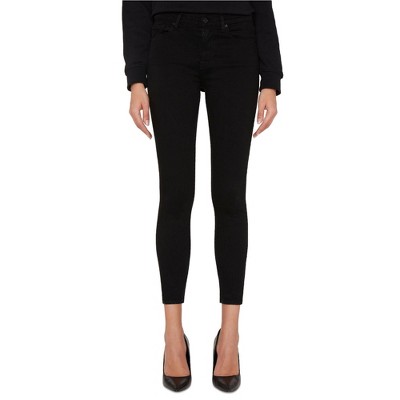 7 For All ManKind Womens Rinse Ankle Skinny Fit Jeans