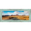 PosterPalooza | Panoramic Shabby Chic Green Picture Frame - UV Acrylic, Foam Board Backing, Hanging Hardware - 4 of 4