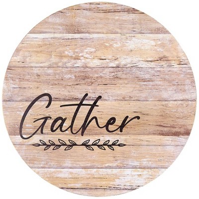 The Lakeside Collection 12" Sentiment Lazy Susan