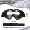 Unique Bargains Windproof Mountaineering Sky Diving Skiing Dirt Bike Goggle - 2 of 4