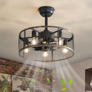 Gulches 19.7In Classic Ceiling Fan with Light - 1 of 4