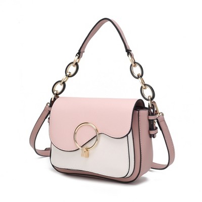 MKF Collection Fantasia Solid Vegan Leather  Women's Crossbody Bag by Mia K