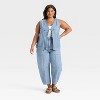 Women's High-Rise Utility Barrel Jeans - Universal Thread™ - 3 of 3