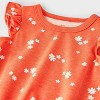 Baby Girls' Printed Ruffle Romper - Cat & Jack™ - 2 of 3