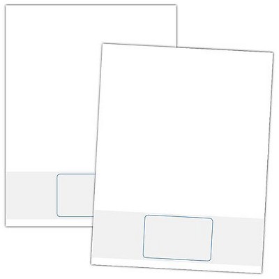 Blanks USA Blanks/USA 3 3/8 x 2 1/8 7 Pt. 1 Reply ID Card White 250/Pack LFC25RC1WH