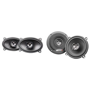 MB Quart Discus DK2-146 4x6 Inch Coax Speakers with DK2-113 5.25 Inch Coax Speakers - 1 of 4