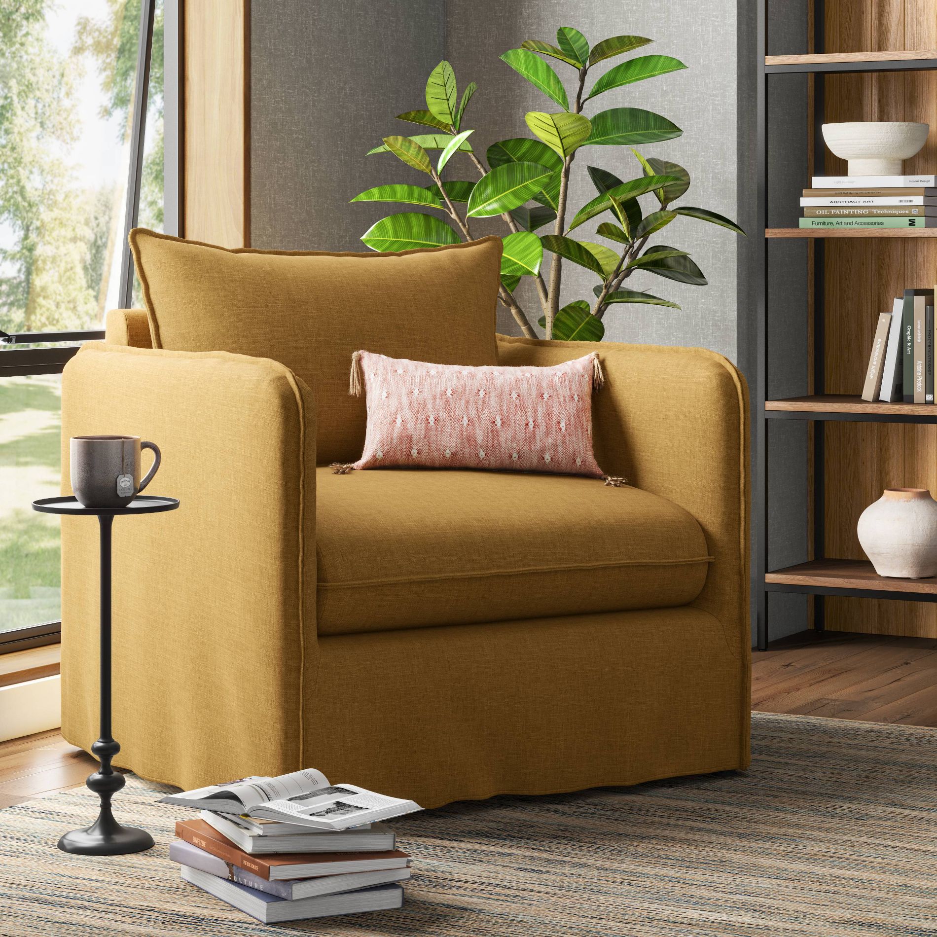 Berea Chair in Zuma Sesame - Threshold™