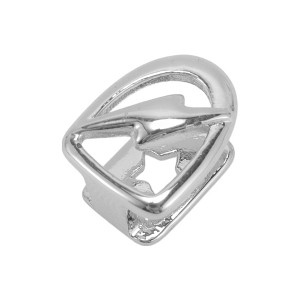 Unique Bargains Hip Hop Lightning-shaped Fake Grills 1 Pc - 1 of 4