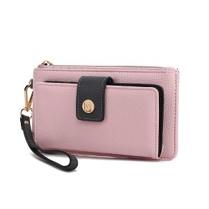 MKF Collection Olympe Vegan Leather Women’s Wristlet Wallet by Mia K - 1 of 4