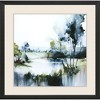 HomeRoots Wanderlust Calling Modern Landscape Black Framed Wall Art - 4 of 4