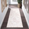 Vintage Medallion Area Rug Washable Rug Non-Slip Foldable Throw Carpet Oriental Floral Print Floor Cover - 2 of 4