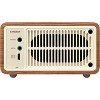 Sangean WR7 Wood Cabinet Mini Bluetooth Speaker with FM Tuner and Aux-in. - 2 of 3
