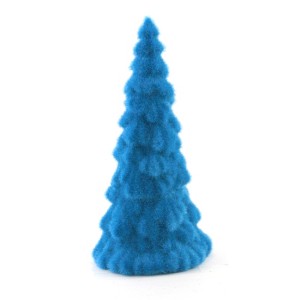 ONE HUNDRED 80 DEGREE 10.5 Inch Flocked Display Tree Fluffy Christmas Figurines - 1 of 3