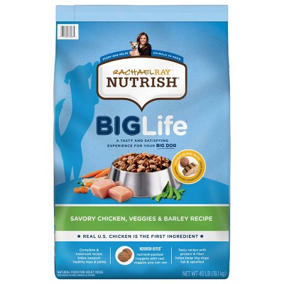 Rachael Ray Nutrish Big Life Savory Chicken and Vegetable Large Breed Adult Dry Dog Food