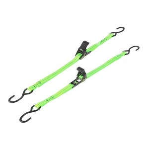 Unique Bargains Polyester Quick Release Buckle Anti-Scratch Hooks Versatile Boat Trailer Transom Tie Down Straps 1763lbs 1 Pcs - 1 of 4