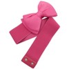 Allegra K Women Elastic Belt Wide Stretchy Cute Bowknot Wedding 2 Pcs - 3 of 4