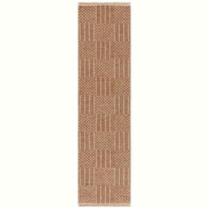 Wicker WCK154 UV & Stain Resistant Non-Shedding Power Loomed Indoor/Outdoor Rugs - Safavieh - 1 of 4