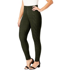 Jessica London Everyday Stretch Cotton Legging - 1 of 4