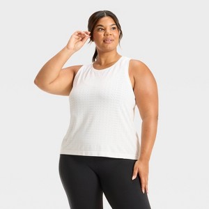 Women's Seamless Mesh Tank Top - All In Motion™ - 1 of 3