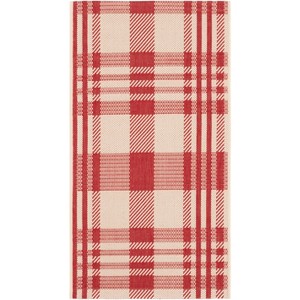 Courtyard CY6201 UV & Stain Resistant Non-Shedding Power Loomed Indoor/Outdoor Rugs - Safavieh - 1 of 4