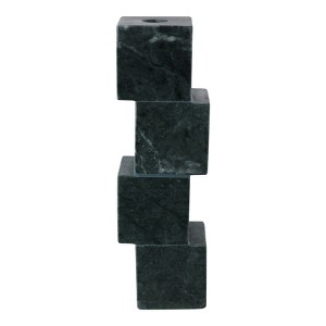 Modern Marble Candle Holder - Handmade Stone Taper Holder for Home, Office, Bedroom & Living Room Decor - Tall Contemporary Design, Elegant Finish - 1 of 4