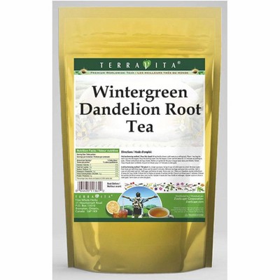 TerraVita Wintergreen Dandelion Root Tea (25 tea bags, ZIN: 559430, 2-Pack)