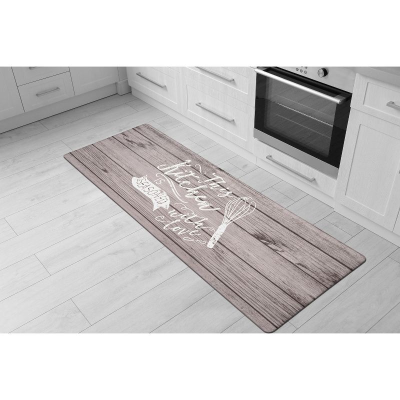 World Rug Gallery 'Seasoned with Love' Whisk Anti-fatigue Kitchen Mat, 2 of 10