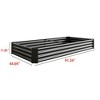 AZL1 Life Concept Planters Metal Raised Garden Bed Kit with Reinforced Construction for Outdoor Planting, Black, 91.34"*44.69"*11.81" - 4 of 4