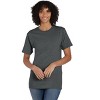 Hanes Men's Midweight Crewneck T-Shirt - 6-Pack, Short Sleeve, Cotton Blend - 4 of 4