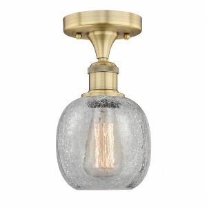 Belfast - 1 Light Flush Mount In Industrial Style-9.75 Inches Tall and 6 Inches Wide - 1 of 1