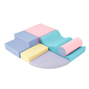 Dexmalle Soft Climb and Crawl Foam Playset 6 in 1 - 1 of 4