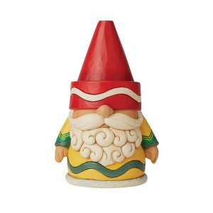 Jim Shore 5.25 In Shades Of Creativity Crayola Gnome Christmas Gnome Figurines - 1 of 3