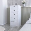 FM Furniture,Dillon 5 Narrow Drawer Dresser - 4 of 4