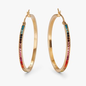Alex and Ani Rainbow Ombre Pave Hoop - 1 of 4