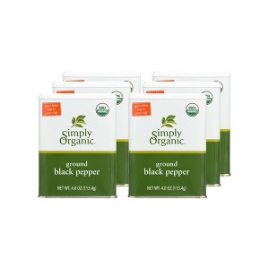 Simply Organic - Ground Black Pepper - Case of 6/4.0 oz - 1 of 4