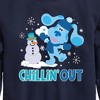 Boys' - Blue's Clues & You! - Chillin With My Snowmies Graphic Long Sleeve Fleece Sweatshirt - 2 of 4