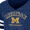 NCAA Michigan Wolverines Girls' Tape T-Shirt - 3 of 3