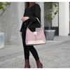 MKF Collection Graciela Women's Vegan Leather Color Block Hobo Shoulder Bag with Wallet by Mia K - 3 of 4