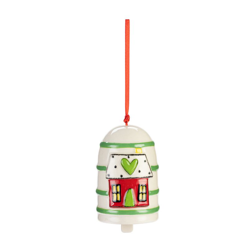 DEMDACO Heartful Home Holiday Bell - First Christmas, 1 of 7