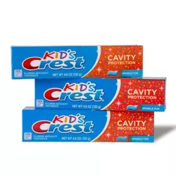 Crest Kid's Cavity Protection Sparkle Fun Flavor Toothpaste