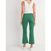 Women's High Rise Tonal Crop Flare Green Jeans - JUST BLACK DENIM - 2 of 4