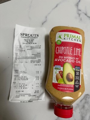 Primal Kitchen Chipotle Lime Mayo Made with Avocado Oil, 12 fl oz - Kroger