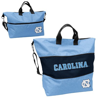 NCAA North Carolina Tar Heels Crosshatch Expandable Tote