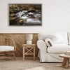 Stupell Industries Fallen Leaves on Stream Floating Frame Canvas Art - 3 of 4