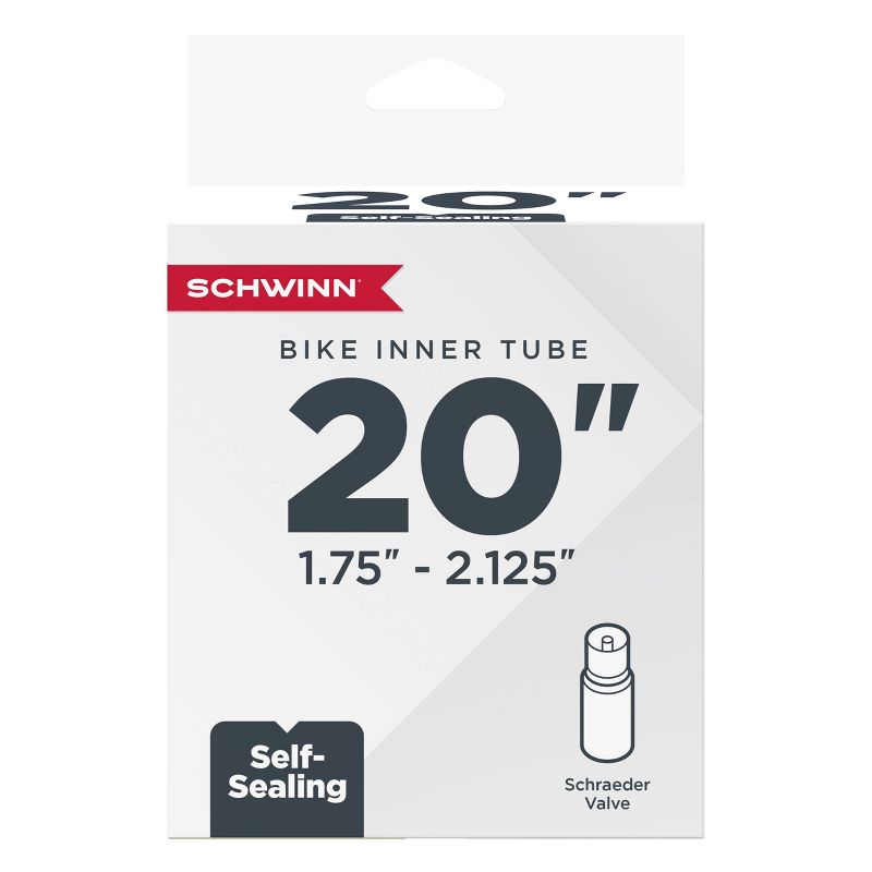 Schwinn 20" Self-Sealing Bike Tire Tube, 1 of 7