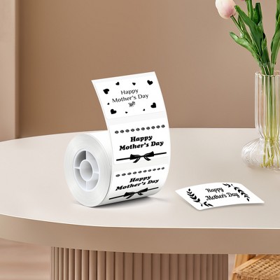 Thermal Labels for FLEXYVA PM220 Label Maker, 2'' x 1.18'' (50x30mm), Waterproof, 1 Roll of 230 Self-Adhesive Thermal Paper (White)