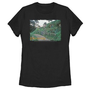 Women's Lord of the Rings Fellowship of the Ring Cottage Logo T-Shirt - 1 of 4