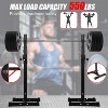 BestManssage Adjustable Barbell Stand Bench Press Stand Heavy-Duty Steel Portable Home Gym Equipment - 3 of 4