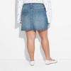 Women's Moto Micro Mini Denim Skirt - Wild Fable™ Medium Wash - 3 of 3